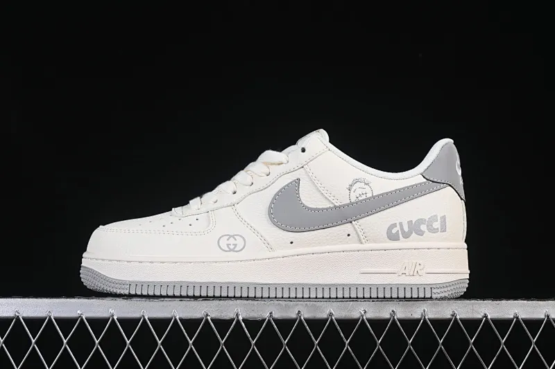 All categories Nk Air Force 1 Air Force series Nk Air Force 1 Low Air Force low top Nike Air Force 1'07 Low Gucci co-branded grimace beige Air Force 1 low top casual sneakers QW5836-024
